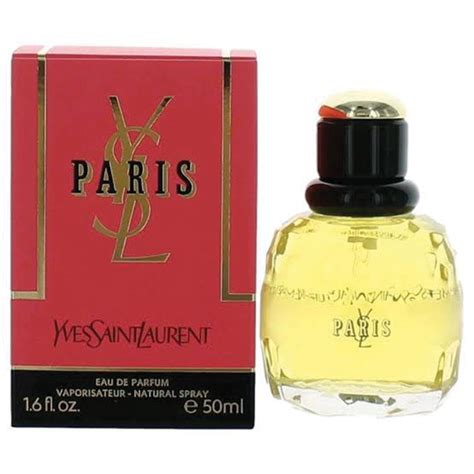 yves saint laurent paris eau de parfum natural spray 50ml|More.